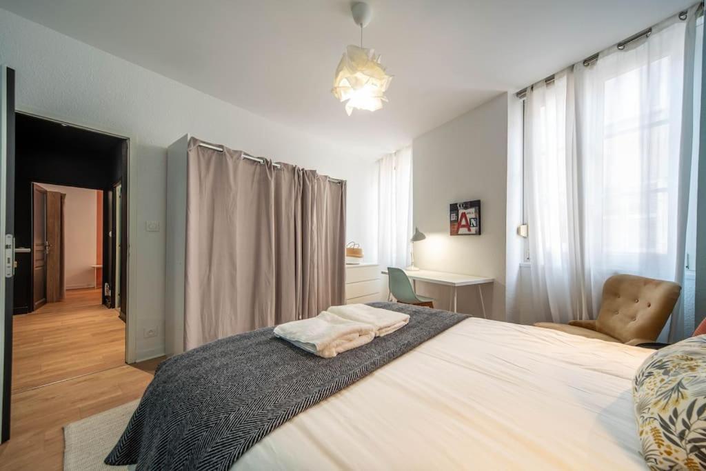 Macon Cozy / Appartement Central 100M² / 8 Pers Exterior foto