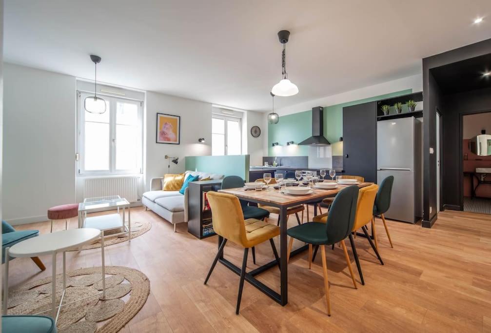 Macon Cozy / Appartement Central 100M² / 8 Pers Exterior foto