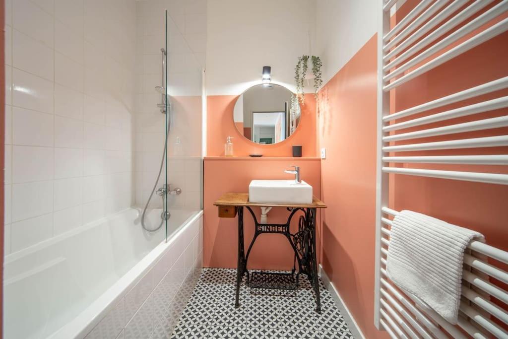 Macon Cozy / Appartement Central 100M² / 8 Pers Exterior foto